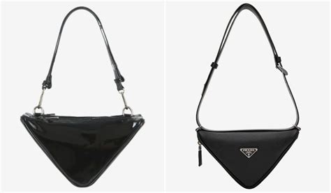 prada triangl|Prada triangle bag dupe.